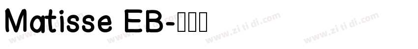 Matisse EB字体转换